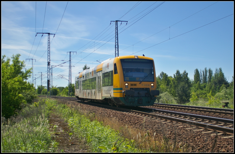 ODEG VT 650.58 / 650 058  Barnimer Eiszeitzug  am 06.05.2013 als RB36 nach Bln.-Lichtenberg