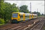 ODEG VT 650.75 / 650 075 und VT 650.62 als RB60 Frankfurt (Oder) am 16.06.2014 durch Berlin Karow