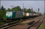 ITL 185-CL 006 / 185 506 mit Container am 16.07.2013 in Biederitz