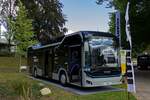 Auch die Firma Otokar aus der Trkei war auf der InnoTrans 2022 mit einem E-Bus vertreten.