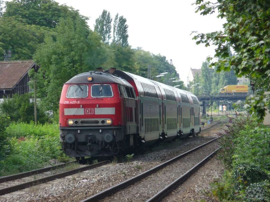 218 427 verl�sst am 04.08.2011 Lindau.