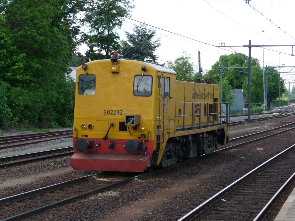 Diese nicht n�her identifizierbare Lok fuhr am 29.05.2010 in den Bahnhof Dordrecht ein.