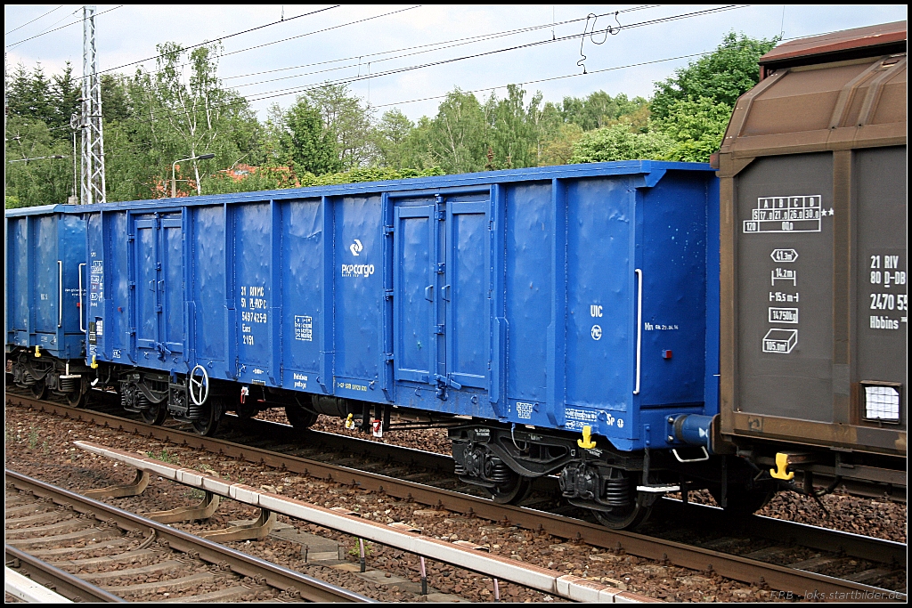 PL-PKP C 31 51 5497 425-9 Eaos 2151 wurde frisch gestrichen (gesehen Berlin Hirschgarten 24.05.2010)