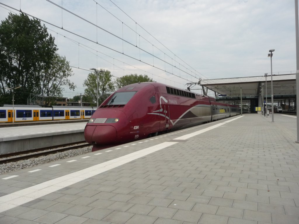 Thalys PBKA-Triebzug 4304 durchf�hrt am 15.08.2012 Rotterdam.
