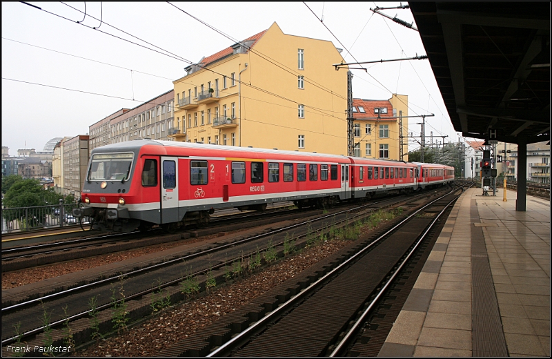 DB 628 658/628 666 Richtung Szczecin Glowny (Berlin Friedrichstr, 05.08.2009)