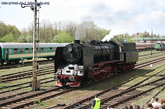 Pt47 112 auf ihrer Paradefahrt in Wolsztyn (03.05.2008).