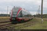 ED74-014 ist ein elektrischer Nahverkehrszug (Wustermark, 19.09.2008).