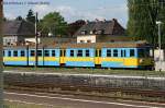 Ein typischer Nahverkehrstriebwagen (Polen, 03.05.2008).