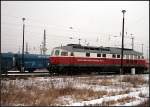 EWR 232 293-1 in der verdienten Weihnachtspause (NVR-Nummer 9280 1232 293-1 D-DB, gesichtet Guben 24.12.2009)