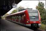 DB 423 022-3 im S-Bahn Zusatzverkehr zwischen Hennigsdorf und Bln. Südkreuz (NVR-Nummer 9480 0 423 022-3 D-DB, DB Regio AG, S-Bahn Stuttgart Plochingen, gesichtet Hennigsdorf b. Berlin 14.09.2009)