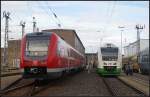 DB 612 901 / 612 902 ist ein Dieseltriebwagen aus dem Hause Bombardier und weit verbreitet.