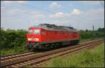 DB Schenker 233 536-2 solo unterwegs (gesehen Lehrte-Ahlten b.