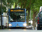 Linie 644 (Wagen 1613) Richtung Richard-Strauss-Allee an der Haltestelle Mörickestraße, 24.