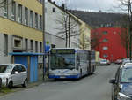 Anfangs- und Endhaltestelle der Linie 611 in Wuppertal-Heckinghausen ist die Lenneper Straße.