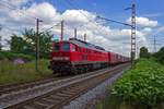 Nach wie vor sind Loks der Baureihe 232 ein wichtiger Bestandteil der Zugf�rderung im Ruhrgebiet.