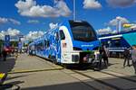 Auf der InnoTrans 2022 spielten alternative Antriebsarten eine gro�e Rolle.