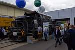 Die meisten Lokomotiven, die auf der InnoTrans 2024 ausgestellt waren, verf�gen �ber verschiedene M�glichkeiten f�r einen emissionsfreien Betrieb.
