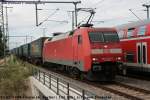 DB 152 135-0 mit dem Walter-Zug (Railion Deutschland AG, gesichtet Potsdam-Golm 07.07.2008).