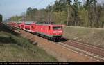 DB Regio 112 115-1 dient zum Test der Verhltnisse.