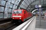 189 018-5 (ohne Logo oder Beschriftung) mit EC 341 Krakow Glowny (Class 189-VB, DB Schenker Rail Deutschland AG, gesichtet Berlin Hauptbahnhof 16.05.2009)