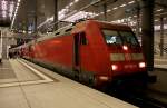 DB Fernverkehr 101 042-0 mit DZ 2712 aus Oberhausen (Berlin Hauptbahnhof, 16.05.2009)