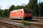 DB 101 048-7  Unsere Züge schonen die Umwelt...  Lz (Berlin Greifswalder Str, 08.06.2009).