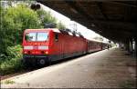 DB Regio 143 931-4 zieht den zweiten Zug im S-Bahn Ersatzverkehr nach Gesundbrunnen bestehend aus D DB 50 80 80-35 656-3 Bybdzf 482.1, D DB 51 80 22-95 621-4 Bimz 546.8 und D-DB 51 80 22-95 547-1 Bimz