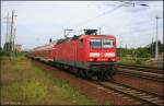 DB 143 569-2 mit der RB14 Senftenberg (DB Regio AG - RL Nordost Cottbus, ZWS/ZDS/FMZ/TAV; gesichtet Berlin Schönefeld, 08.08.2009)
<br><br>
Update: 12/2015 in in Hamm Rbf z; ++ 24.06.2016