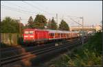 DB Regio 112 126-8 mit einem Regio Richtung Lehrte (gesehen Lehrte-Ahlten b.