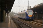 cantus 427 003 auf der R7 nach Gttingen (NVR-Nummer 94 80 0427 137-5 D-CAN, Eigentum Hamburger Hochbahn AG, gesehen Bebra 14.10.2010)