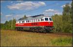 DB Schenker 232 531 am 28.08.2014 solo durch die Berliner Wuhlheide