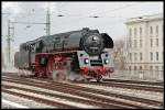 PRESS 01 0509-8 auf Rangierfahrt ins Bw (2. Dresdner Dampfloktreffen, Dresden Hbf 27.03.2010)