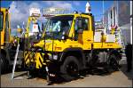 Zweiwegefahrzeug ZAGRO Unimog auf der InnoTrans 2012 in Berlin