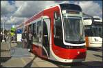 Die Pesa Twist ist eine Niederflurstraenbahn fr MPK Czestochowa auf der InnoTrans 2012 in Berlin