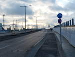 Der Radweg auf der Minna-Todenhagen-Brücke ist benutzungspflichtig.